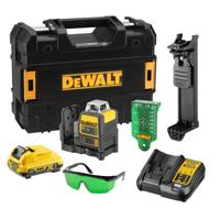 DeWALT DCE0811D1G Multi Kruislijnlaser Zelfnivellerend 2 groene stralen 15 meter