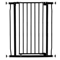 DREAMBABY Veiligheidshekje Extra Hoog LIBERTY - Op druk - L 75/81 x H 93 cm - Zwart