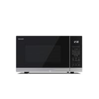 Sharp YC-PC322AE-S Combimagnetron Zwart