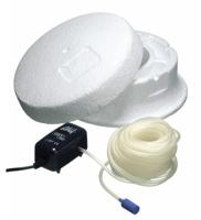 Ubbink Basic Ø25cm IJsvrijhouder + Oxy 100 Beluchtingspomp voor Gezonde Vijvers in de Winter