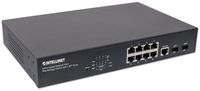 Intellinet 561167 netwerk-switch Managed Gigabit Ethernet (10/100/1000) Power over Ethernet (PoE) Zwart - thumbnail