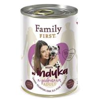 FAMILY FIRST Adult Turkey with parsley - Nat hondenvoer - 400 g