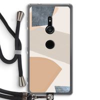 Formo: Sony Xperia XZ2 Transparant Hoesje met koord