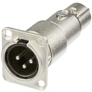 Neutrik NA3MDF XLR-adapter XLR-stekker - XLR-bus Inhoud: 1 stuk(s)