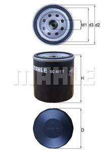 Oliefilter MAHLE, Diameter (mm)75mm, u.a. für Opel, Vauxhall, Chevrolet, Saab, Daewoo, Fiat, Lotus