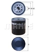 Oliefilter MAHLE, Diameter (mm)75mm, u.a. für Opel, Vauxhall, Chevrolet, Saab, Daewoo, Fiat, Lotus - thumbnail