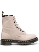 Dr. Martens bottines 1460 Serena Virginia - Tons neutres - thumbnail