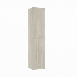 MONDIAZ BEAM Kolomkast - 160cm - 2 deuren - Light Brown Grey PC75341440LightBrownGrey