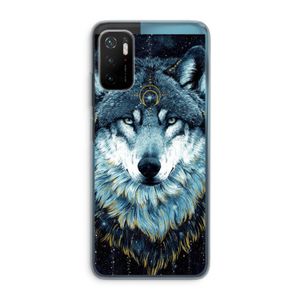 Darkness Wolf: Xiaomi Poco M3 Pro 5G Transparant Hoesje