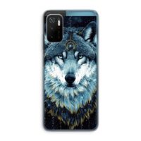 Darkness Wolf: Xiaomi Poco M3 Pro 5G Transparant Hoesje