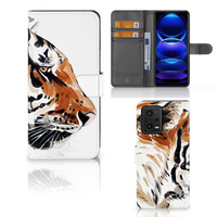 Hoesje Xiaomi Redmi Note 12 5G | Poco X5 Watercolor Tiger - thumbnail