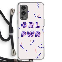 GRL PWR: OnePlus Nord 2 5G Transparant Hoesje met koord