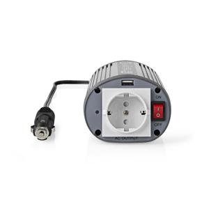 Nedis PIMS15012 omvormer 12V DC - 230V AC 150W Schuko en USB