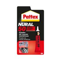 Secondenlijm Pattex nural 50 10 ml Rood Vloeistof