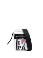 Palm Angels sac porté épaule à logo imprimé - Blanc