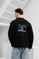 Jorcustom Poetry In Motion Longsleeve T-Shirt Heren Zwart - Maat XL - Kleur: Zwart | Soccerfanshop