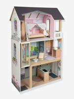 Poppenhuis villa XL kind SMALL FOOT meerkleurig