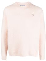 Acne Studios pull en laine à col rond - Rose