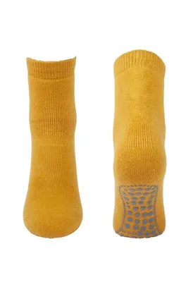 Antislip sokken met ABS noppen 1 paar - Katoenen Grip sokken - Tegen uitglijden
