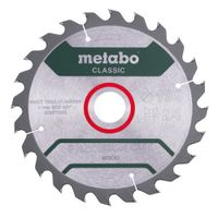 Metabo Accessoires Cirkelzaagblad | Precision Cut Classic | 190x30mm | Z24 WZ 15° /B - 628676000