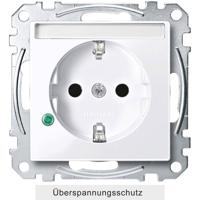 Merten MEG2305-0325 Wandcontactdoos Inzetstuk System M Wit 1 stuk(s)