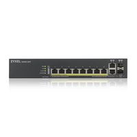Zyxel GS1920-8HPV2 Managed Gigabit Ethernet (10/100/1000) Zwart Power over Ethernet (PoE) - thumbnail