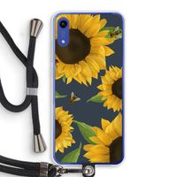 Sunflower and bees: Honor Play 8A Transparant Hoesje met koord