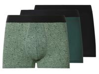 esmara Men Set van 3 heren boxers (Zwart/groen, XXL) - thumbnail