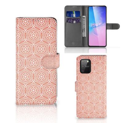 Samsung S10 Lite | Telefoon Hoesje | Pattern Orange