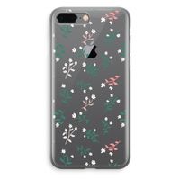 Small white flowers: iPhone 8 Plus Transparant Hoesje