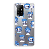 Gezichtjes: Oppo A95 5G Transparant Hoesje