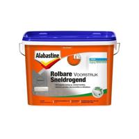 Rolbare voorstrijk sneldrogend transparant 5l - Alabastine