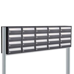 Allux Hive Set 5-Breed, 4-Hoog Op Statief Zwart - 40030070_5x4s