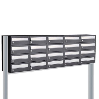 Allux Hive Set 5-Breed, 4-Hoog Op Statief Zwart - 40030070_5x4s