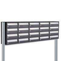 Allux Hive Set 5-Breed, 4-Hoog Op Statief Zwart - 40030070_5x4s