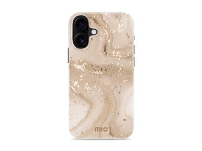 MIO by Mobilize MIO Gold Marble Magsafe Compatible for iPhone 16 Plus