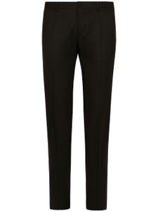 Dolce & Gabbana pantalon de costume en laine stretch - Noir