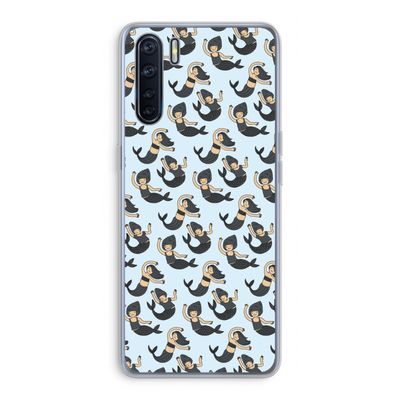 Zeemeermin: Oppo A91 Transparant Hoesje