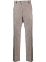 FURSAC straight-leg chino trousers - Marron