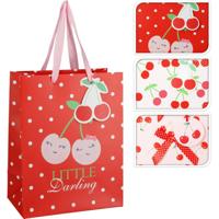 Geschenktas kersen klein