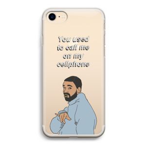 Hotline bling: iPhone 7 Transparant Hoesje