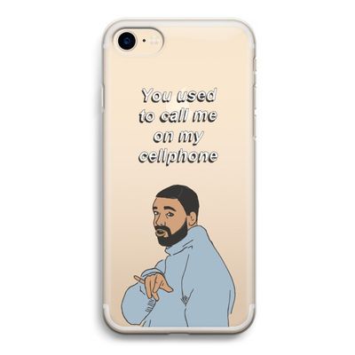 Hotline bling: iPhone 7 Transparant Hoesje