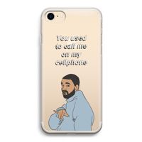 Hotline bling: iPhone 7 Transparant Hoesje