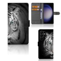 Samsung Galaxy S23 Ultra | Telefoonhoesje | Met pasjeshouder | Tijger