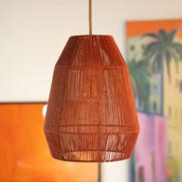 By-Boo Hanglamp Cirque Jute - Rood