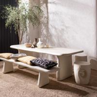 WOOOD Organische Eettafel 'Loggia' 240 x 100cm, kleur Naturel