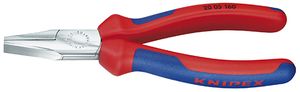 Knipex Platbuigtang verchroomd met meer-componentengrepen 140 mm - 2005140