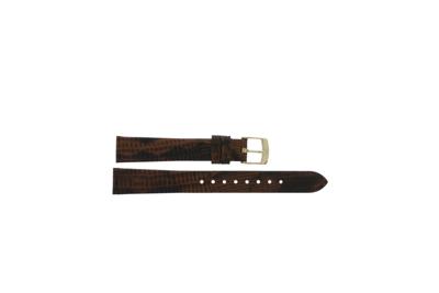 Horlogeband Armani AR1883 Leder Bruin 14mm