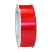 Cadeaulint - 4 cm x 91 meter - rood - satijn - sierlint - cadeaus inpakken - decoratie/hobby