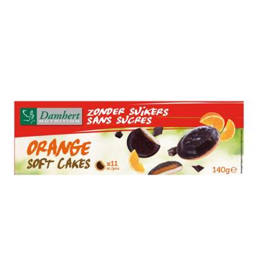 Soft cakes orange suikervrij